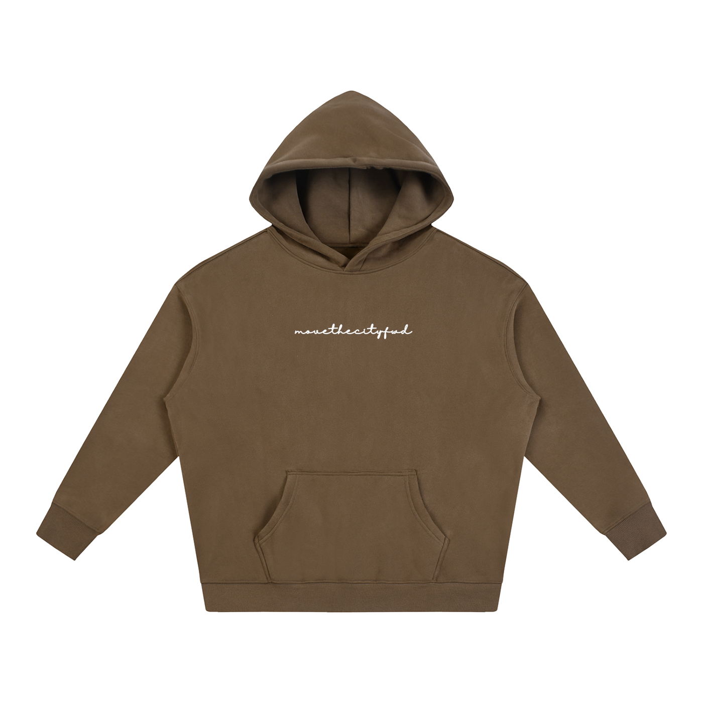Move the City FWD. Signature Oversize Fleeced Hoodie