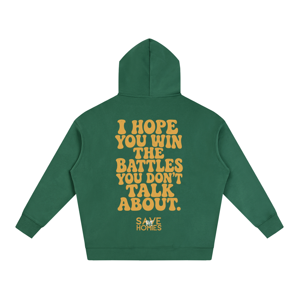 Save the Homies Oversize Fleeced Hoodie