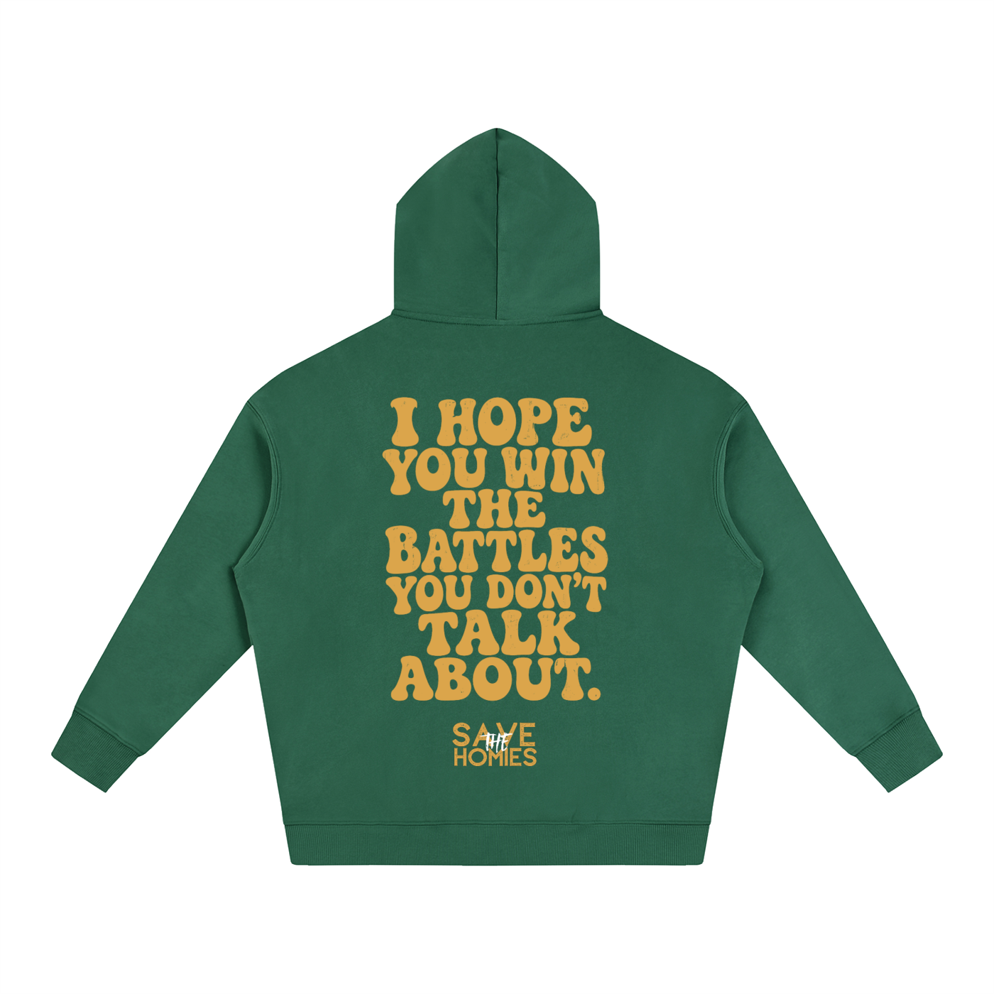 Save the Homies Oversize Fleeced Hoodie