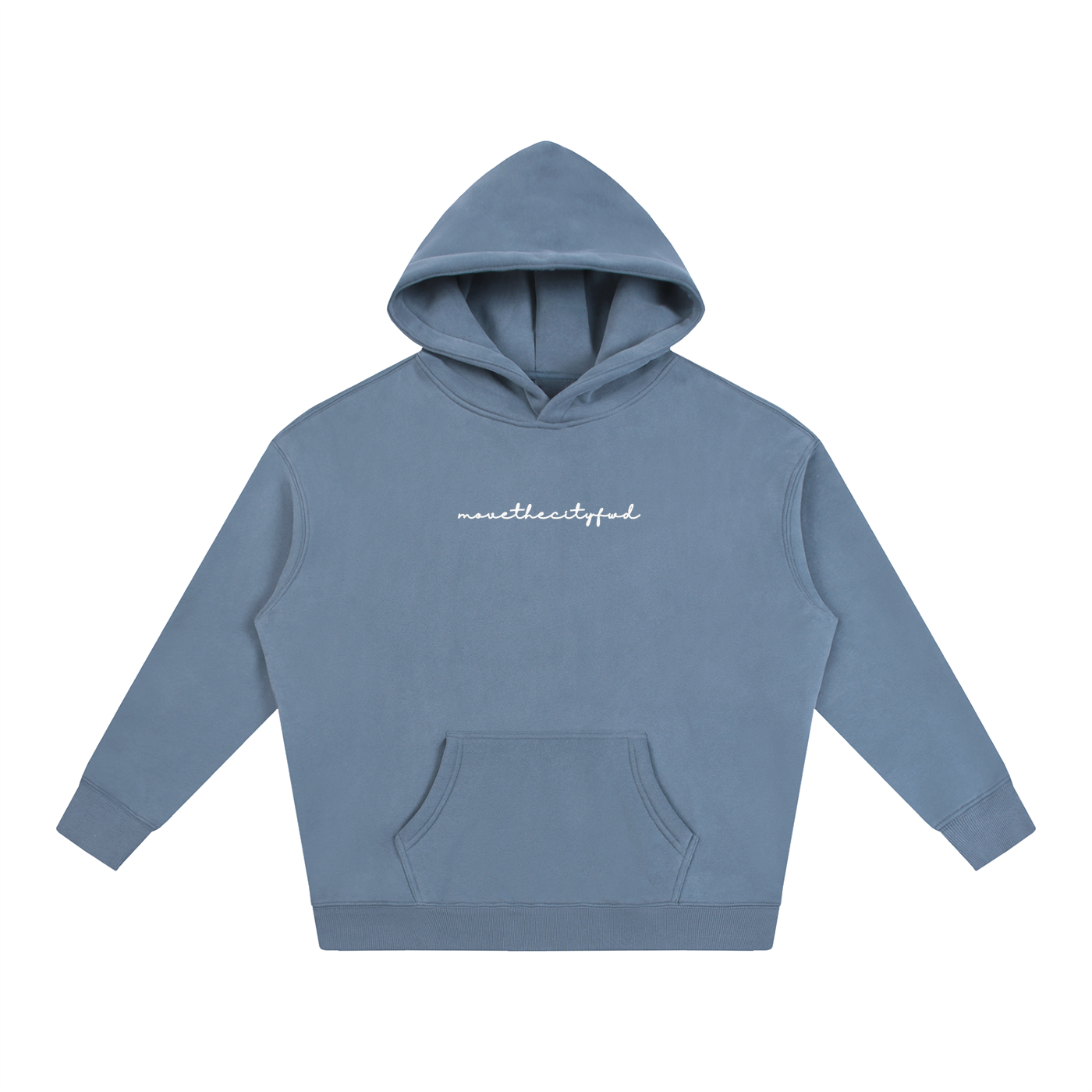 Move the City FWD. Signature Oversize Fleeced Hoodie