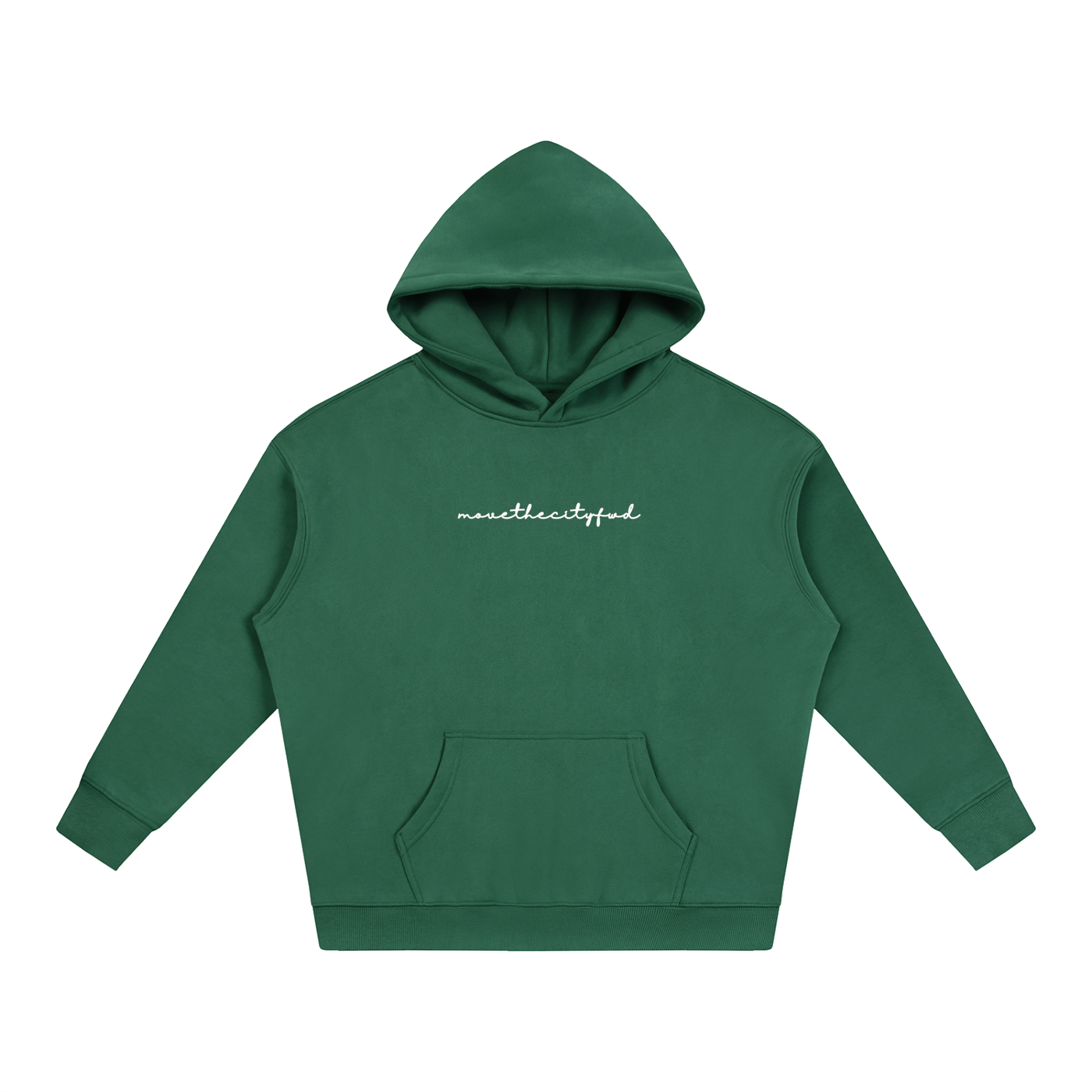 Move the City FWD. Signature Oversize Fleeced Hoodie