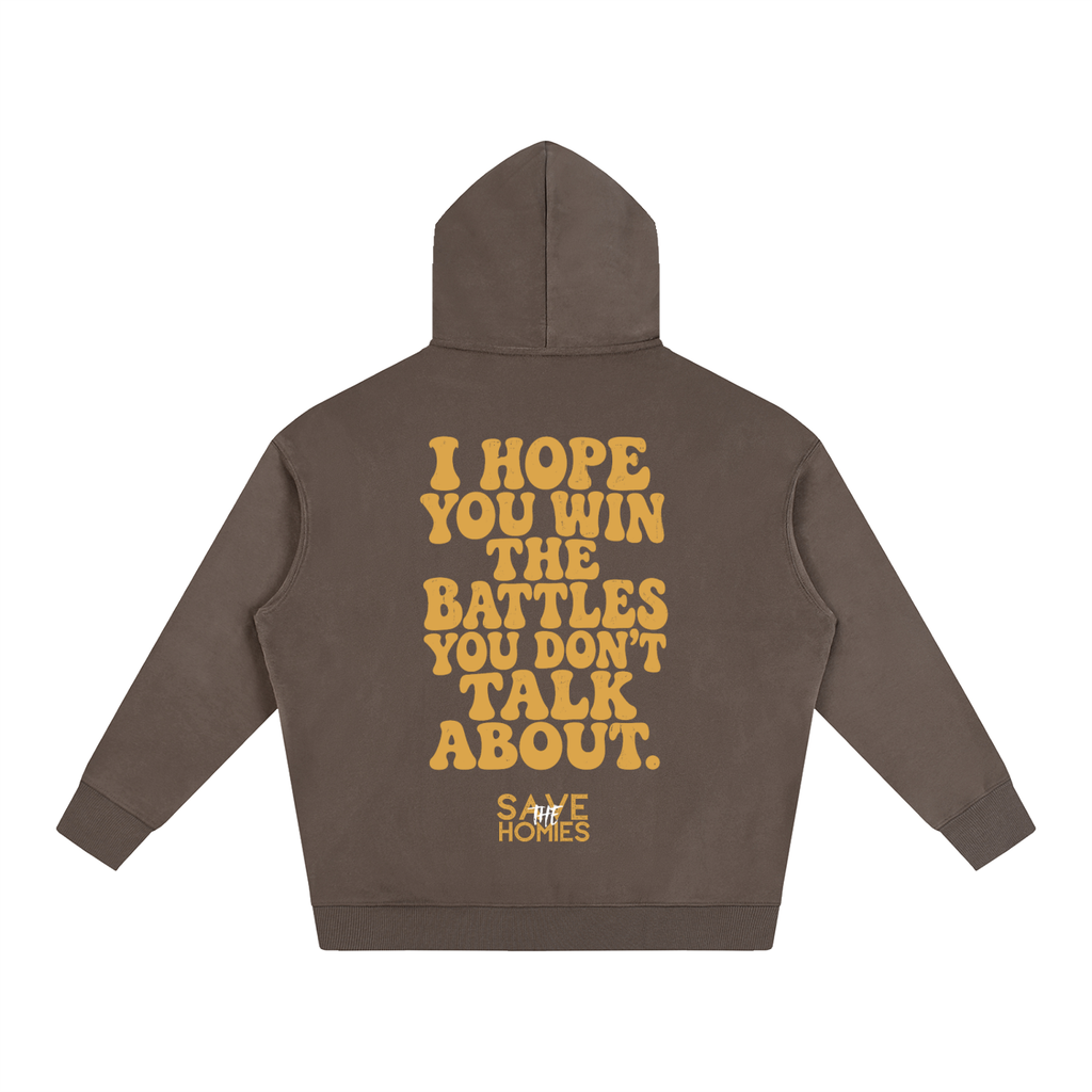 Save the Homies Oversize Fleeced Hoodie