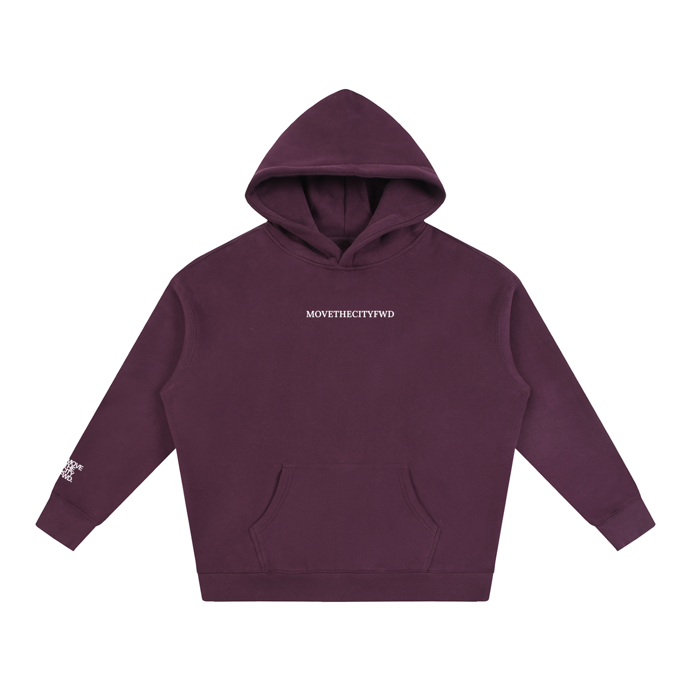 MOVE THE CITY FWD. ESSENTIAL HOODIE